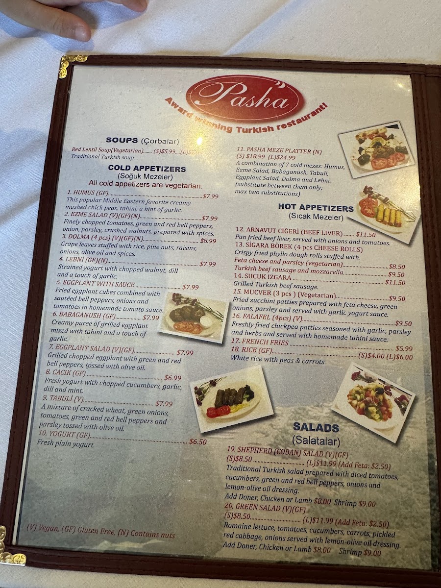 Pasha Turkish Restaurant Menu-2