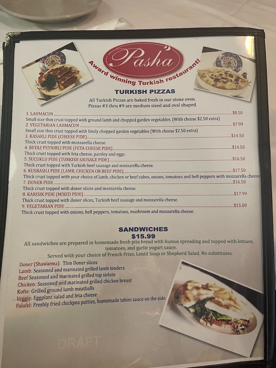 Pasha Turkish Restaurant Menu-5